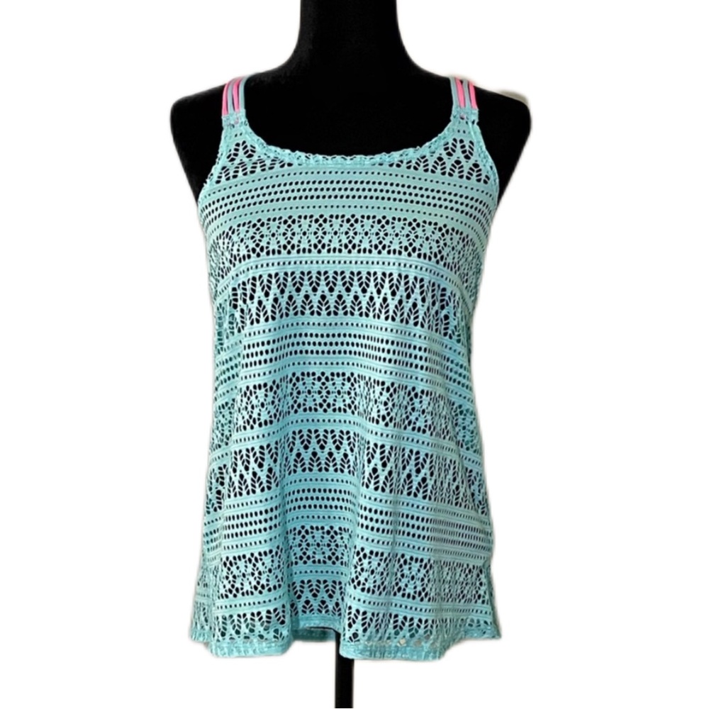 Miken MERMAIDS Splash Macrame Swim Cover up/Top